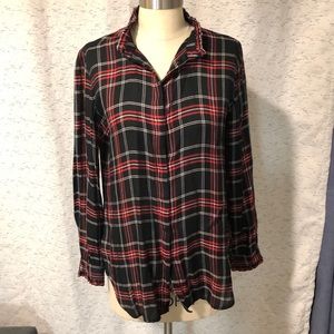Softened Plaid Shirt